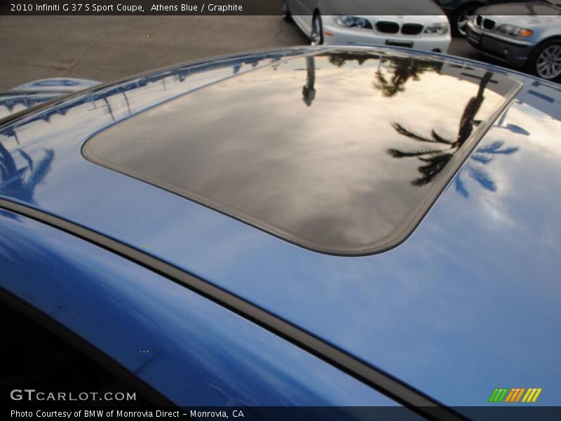Athens Blue / Graphite 2010 Infiniti G 37 S Sport Coupe