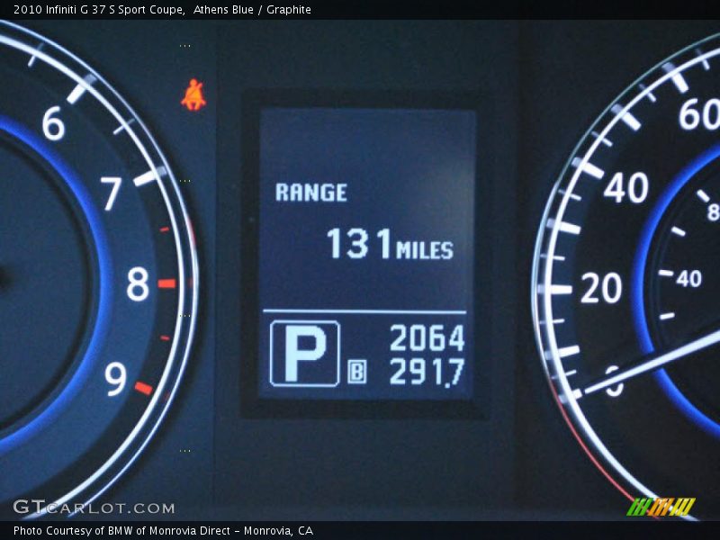 Athens Blue / Graphite 2010 Infiniti G 37 S Sport Coupe