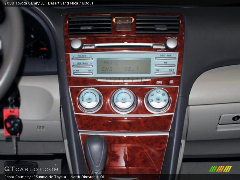 Desert Sand Mica / Bisque 2008 Toyota Camry LE