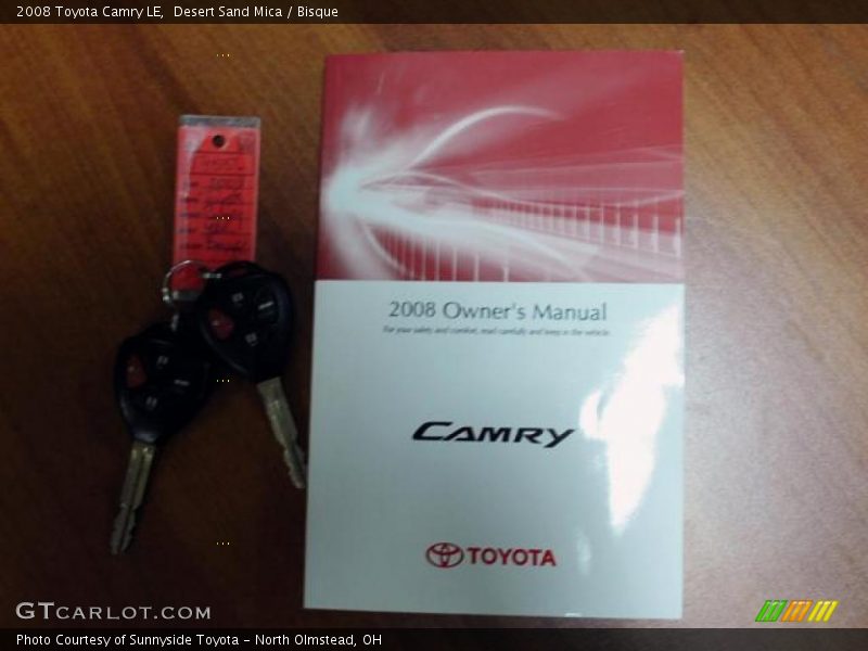 Desert Sand Mica / Bisque 2008 Toyota Camry LE
