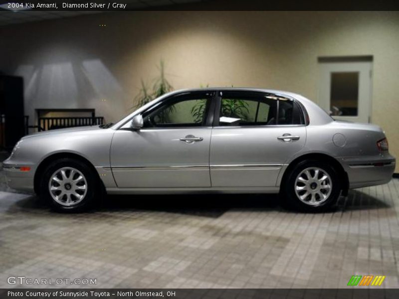Diamond Silver / Gray 2004 Kia Amanti