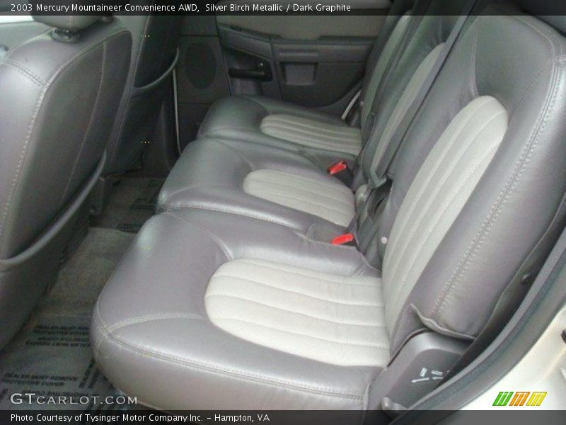  2003 Mountaineer Convenience AWD Dark Graphite Interior