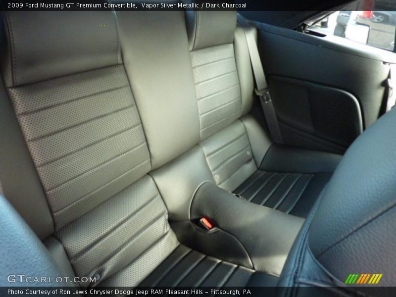  2009 Mustang GT Premium Convertible Dark Charcoal Interior