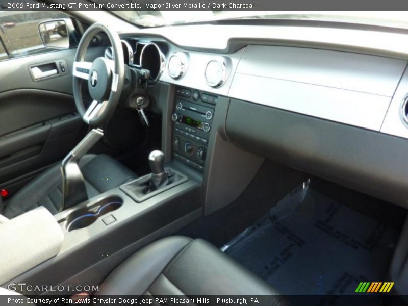 Dashboard of 2009 Mustang GT Premium Convertible
