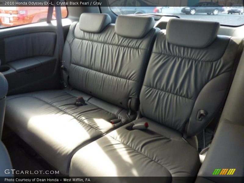 Crystal Black Pearl / Gray 2010 Honda Odyssey EX-L