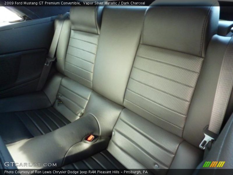  2009 Mustang GT Premium Convertible Dark Charcoal Interior