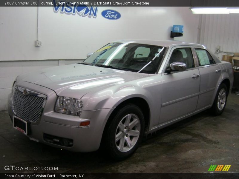 Bright Silver Metallic / Dark Slate Gray/Light Graystone 2007 Chrysler 300 Touring
