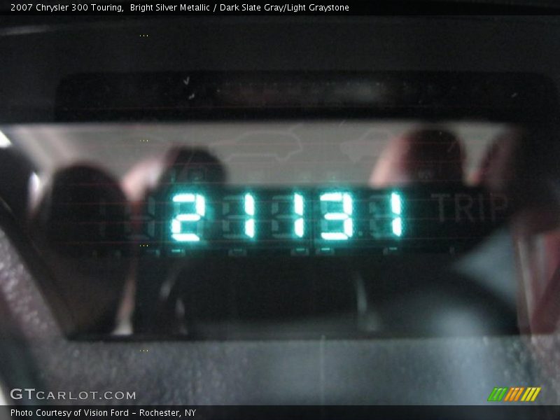 Bright Silver Metallic / Dark Slate Gray/Light Graystone 2007 Chrysler 300 Touring