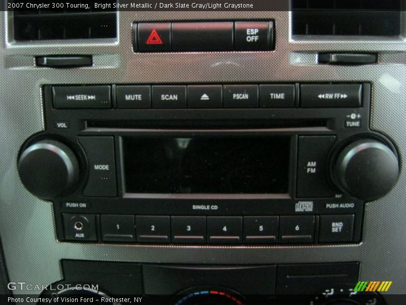Bright Silver Metallic / Dark Slate Gray/Light Graystone 2007 Chrysler 300 Touring