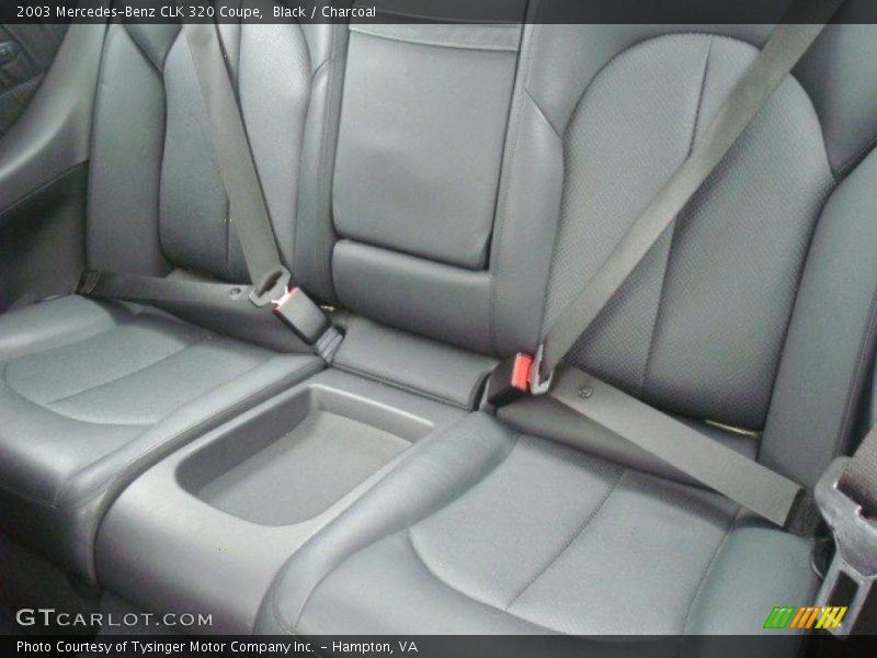  2003 CLK 320 Coupe Charcoal Interior