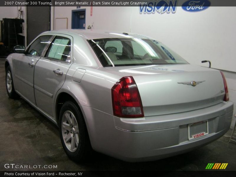 Bright Silver Metallic / Dark Slate Gray/Light Graystone 2007 Chrysler 300 Touring