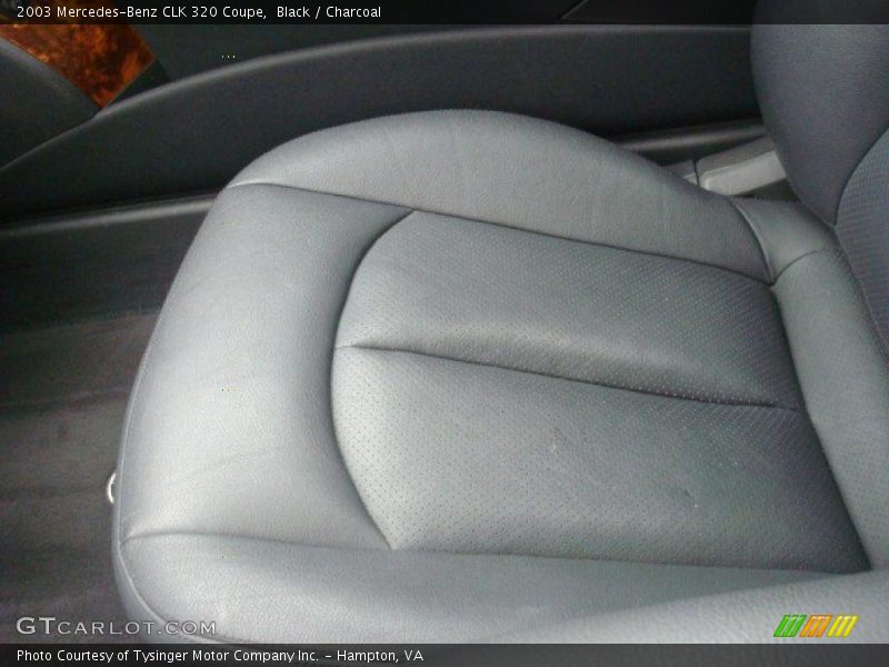 Black / Charcoal 2003 Mercedes-Benz CLK 320 Coupe