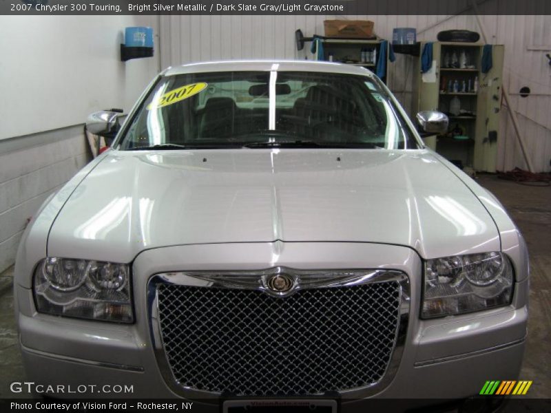 Bright Silver Metallic / Dark Slate Gray/Light Graystone 2007 Chrysler 300 Touring