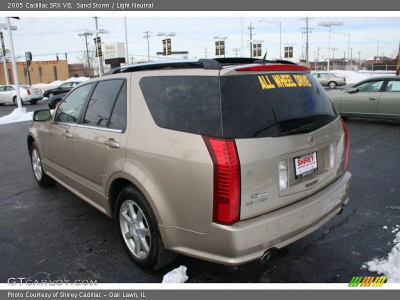 Sand Storm / Light Neutral 2005 Cadillac SRX V8