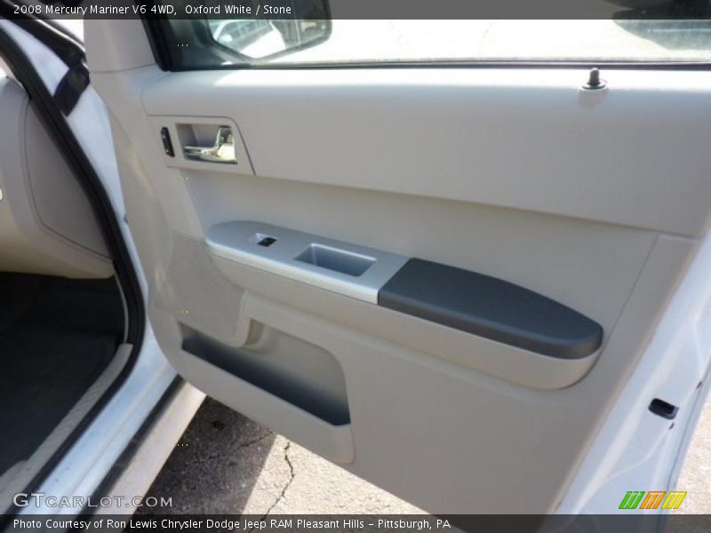 Oxford White / Stone 2008 Mercury Mariner V6 4WD