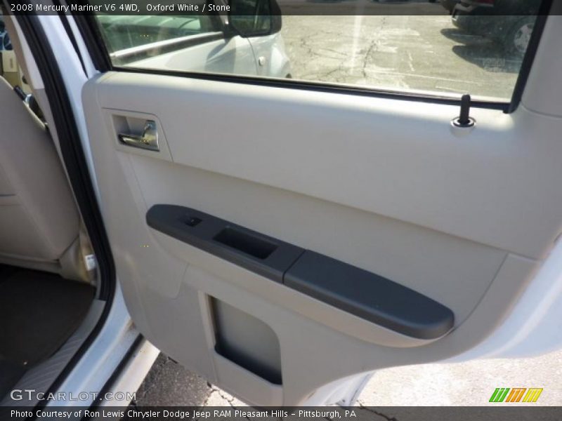 Oxford White / Stone 2008 Mercury Mariner V6 4WD