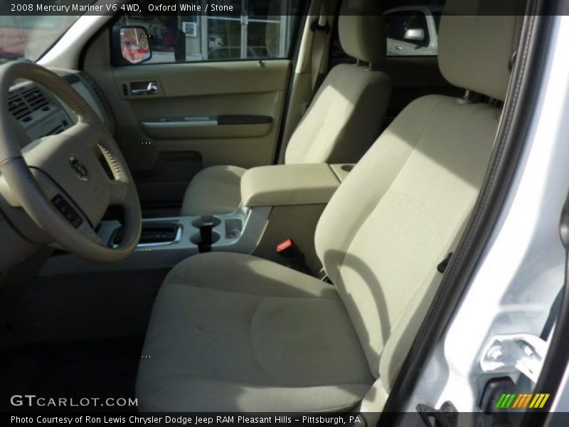 Oxford White / Stone 2008 Mercury Mariner V6 4WD