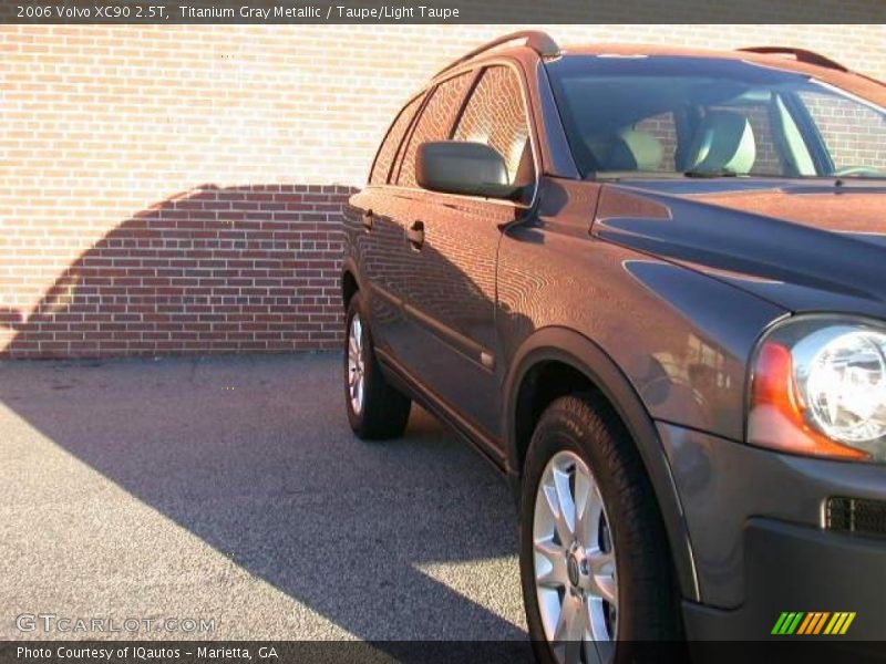 Titanium Gray Metallic / Taupe/Light Taupe 2006 Volvo XC90 2.5T