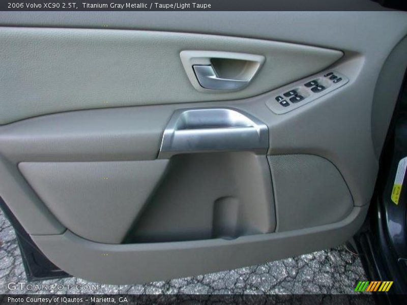 Titanium Gray Metallic / Taupe/Light Taupe 2006 Volvo XC90 2.5T