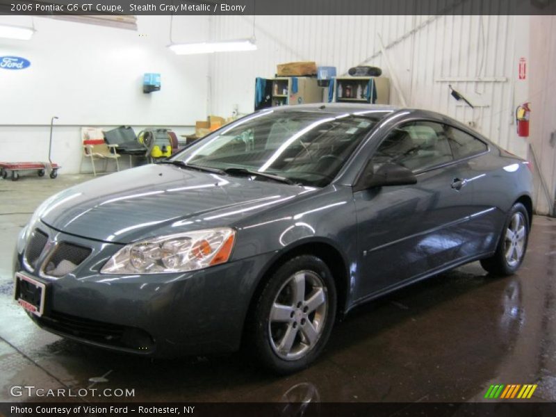 Stealth Gray Metallic / Ebony 2006 Pontiac G6 GT Coupe