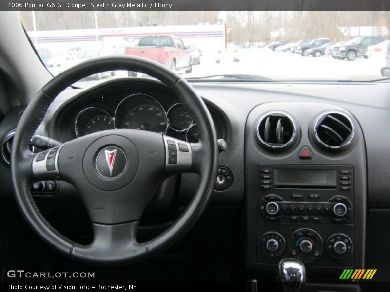 Stealth Gray Metallic / Ebony 2006 Pontiac G6 GT Coupe