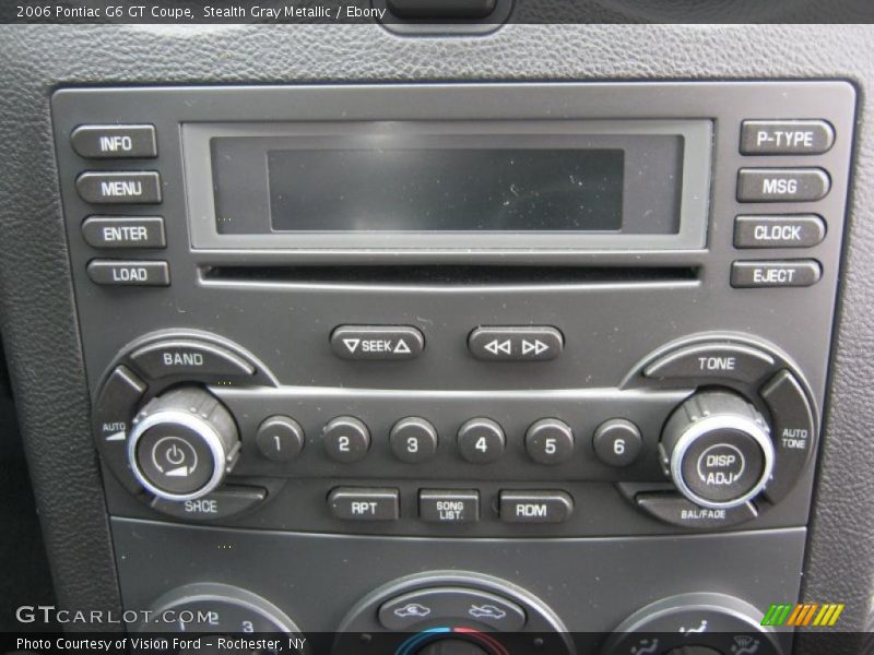 Stealth Gray Metallic / Ebony 2006 Pontiac G6 GT Coupe