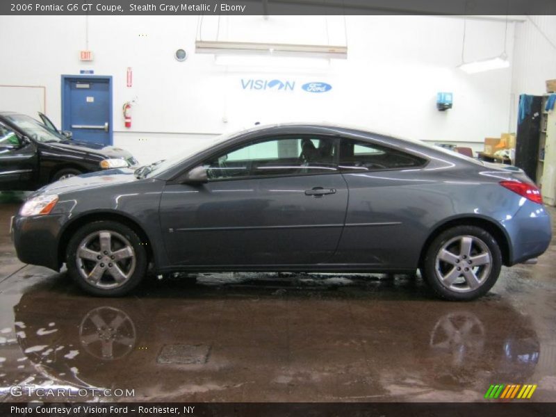 Stealth Gray Metallic / Ebony 2006 Pontiac G6 GT Coupe