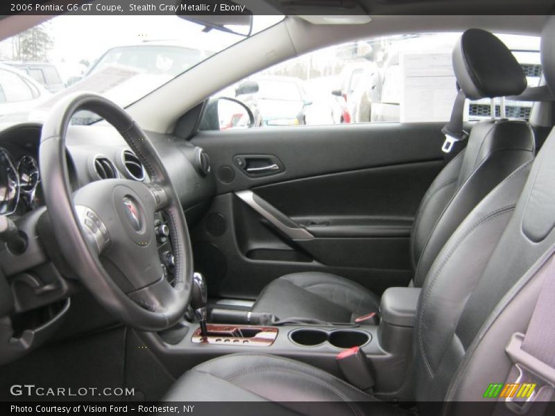 Stealth Gray Metallic / Ebony 2006 Pontiac G6 GT Coupe