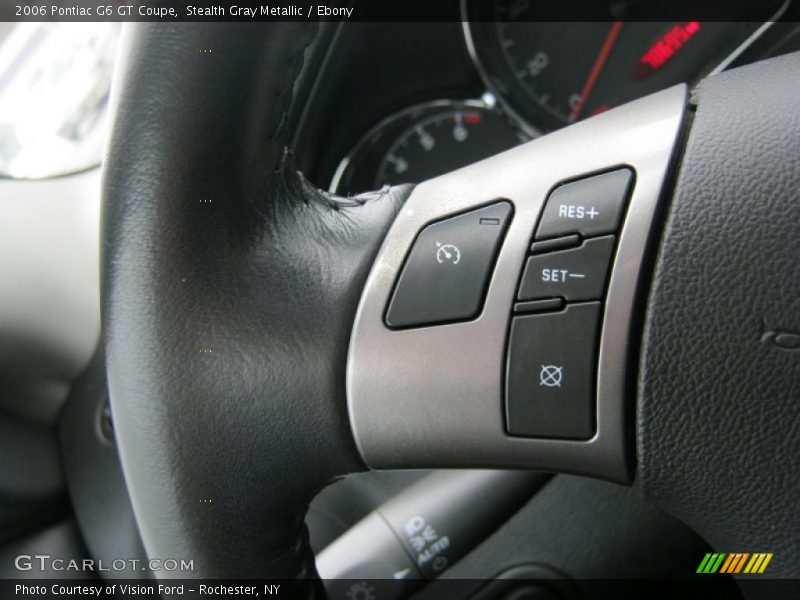 Stealth Gray Metallic / Ebony 2006 Pontiac G6 GT Coupe