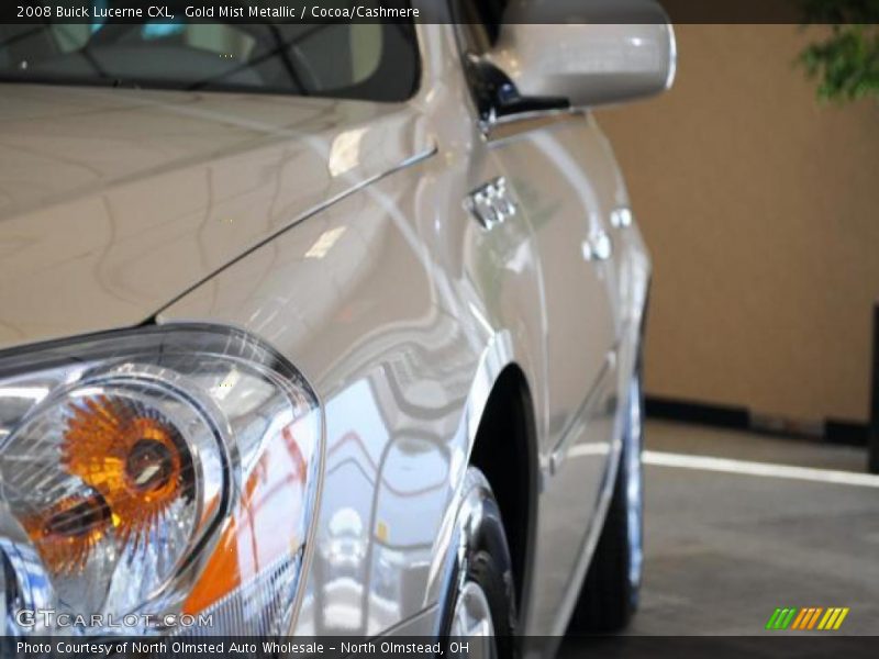 Gold Mist Metallic / Cocoa/Cashmere 2008 Buick Lucerne CXL