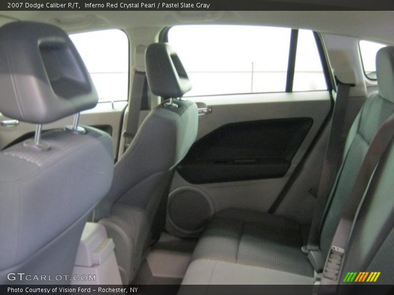 Inferno Red Crystal Pearl / Pastel Slate Gray 2007 Dodge Caliber R/T