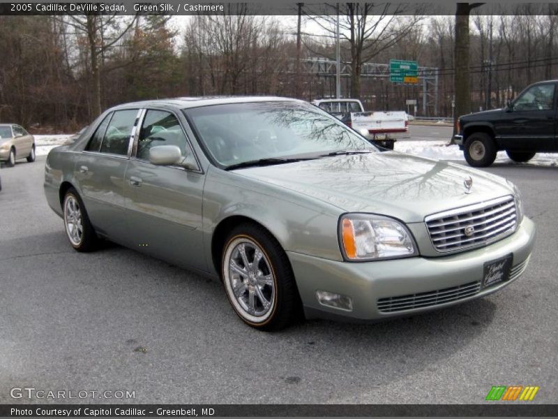 Green Silk / Cashmere 2005 Cadillac DeVille Sedan