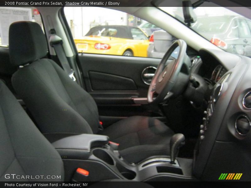 Shadow Gray Metallic / Ebony 2008 Pontiac Grand Prix Sedan