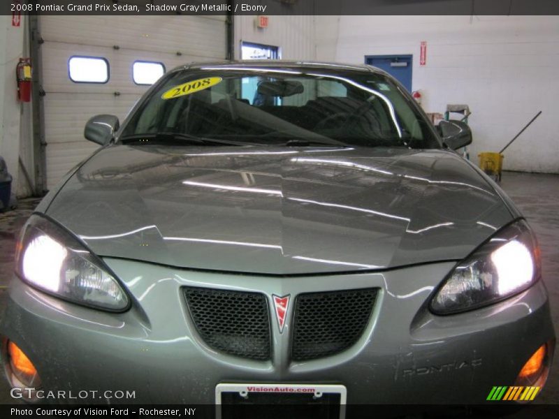Shadow Gray Metallic / Ebony 2008 Pontiac Grand Prix Sedan