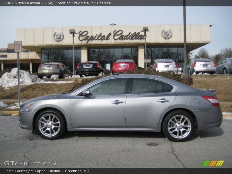 Precision Gray Metallic / Charcoal 2009 Nissan Maxima 3.5 SV