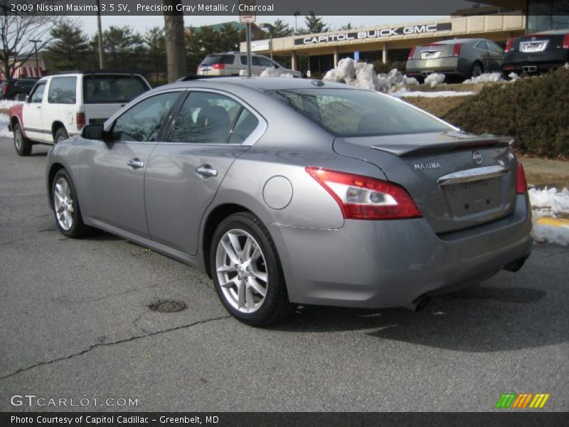 Precision Gray Metallic / Charcoal 2009 Nissan Maxima 3.5 SV