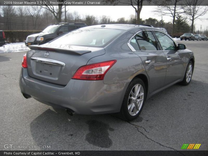 Precision Gray Metallic / Charcoal 2009 Nissan Maxima 3.5 SV