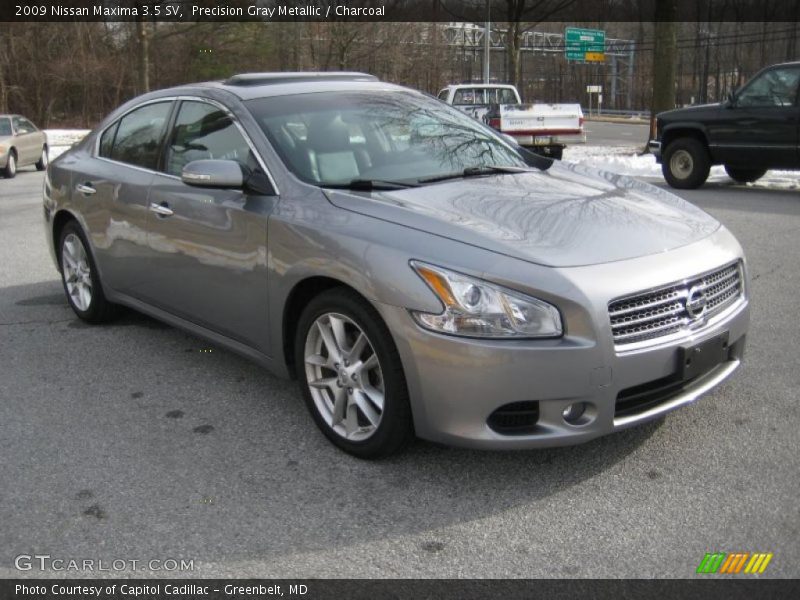 Precision Gray Metallic / Charcoal 2009 Nissan Maxima 3.5 SV