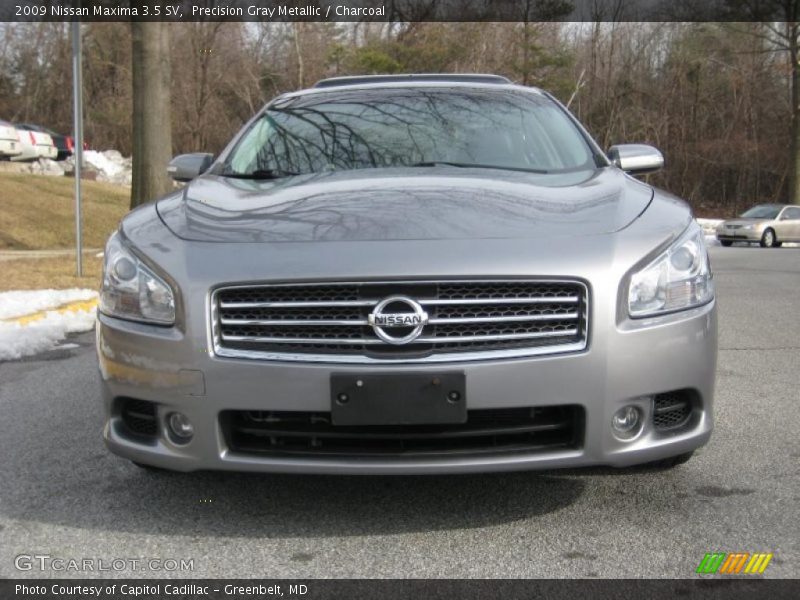 Precision Gray Metallic / Charcoal 2009 Nissan Maxima 3.5 SV