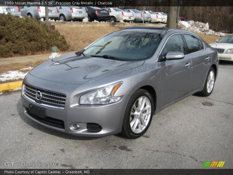 Precision Gray Metallic / Charcoal 2009 Nissan Maxima 3.5 SV