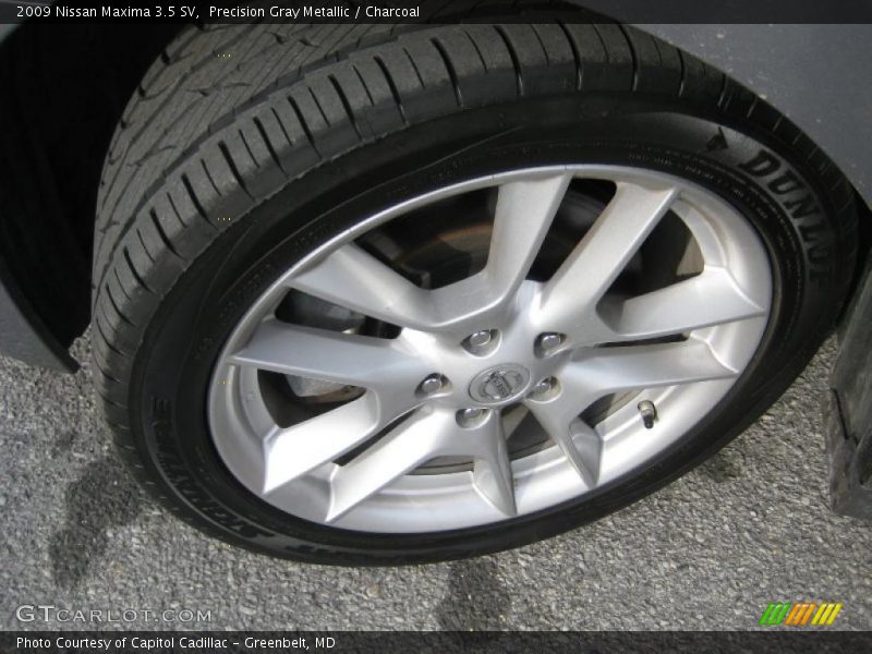 Precision Gray Metallic / Charcoal 2009 Nissan Maxima 3.5 SV