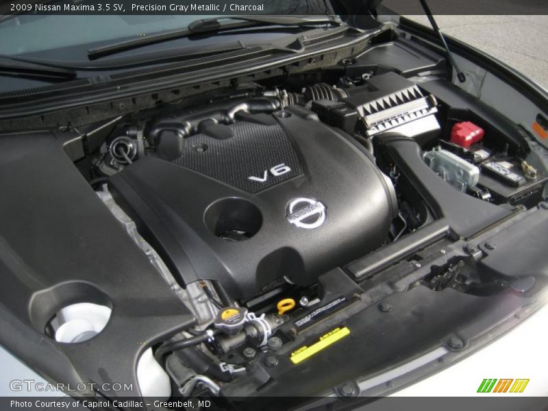 Precision Gray Metallic / Charcoal 2009 Nissan Maxima 3.5 SV