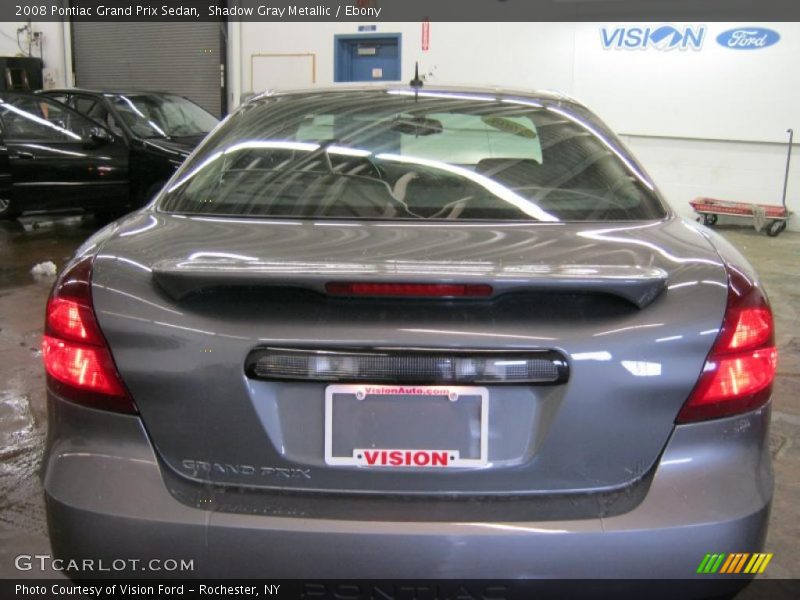 Shadow Gray Metallic / Ebony 2008 Pontiac Grand Prix Sedan