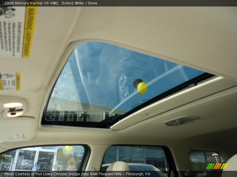 Oxford White / Stone 2008 Mercury Mariner V6 4WD