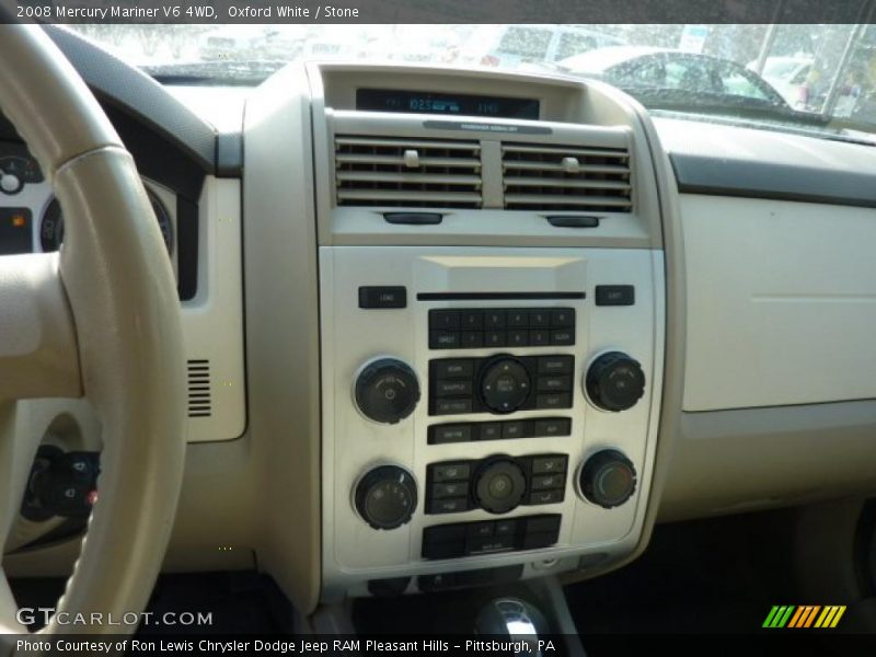 Oxford White / Stone 2008 Mercury Mariner V6 4WD