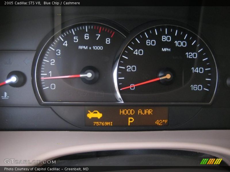 Blue Chip / Cashmere 2005 Cadillac STS V8