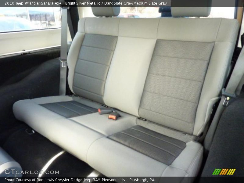 Bright Silver Metallic / Dark Slate Gray/Medium Slate Gray 2010 Jeep Wrangler Sahara 4x4