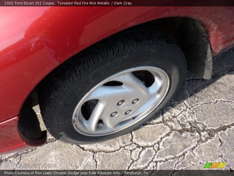 Toreador Red Fire Mist Metallic / Dark Gray 2002 Ford Escort ZX2 Coupe