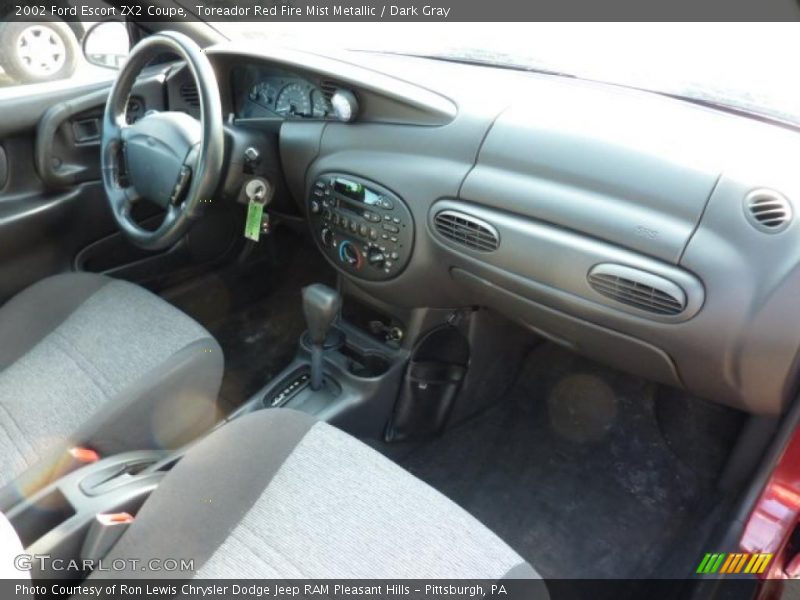 Dashboard of 2002 Escort ZX2 Coupe