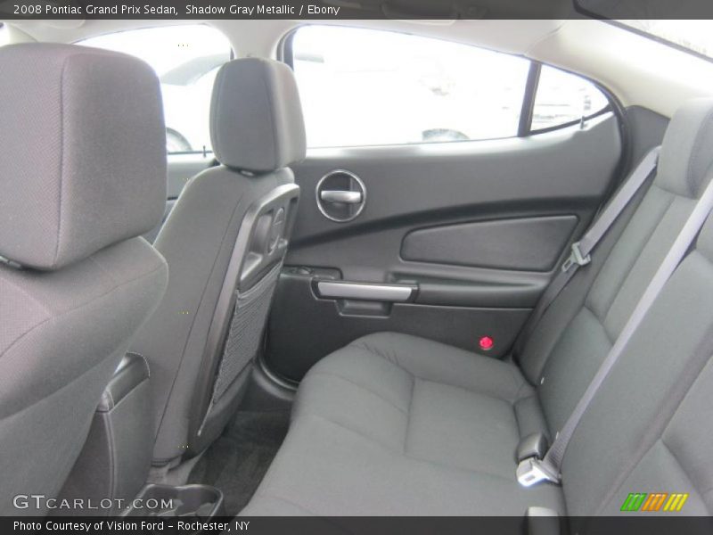 Shadow Gray Metallic / Ebony 2008 Pontiac Grand Prix Sedan